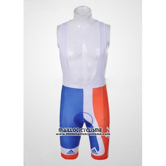 2012 Maillot Ciclismo Sky Champion Regno Unito Orange et Bleu Manches Courtes et Cuissard